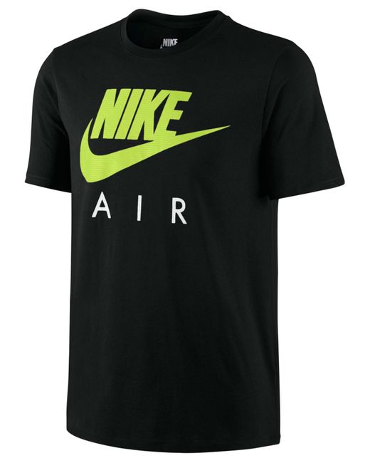 Nike Air Logo Graphic T-shirt in Green 