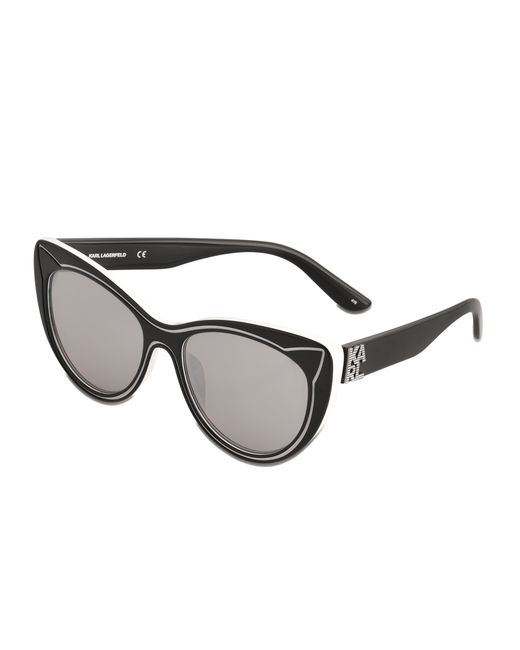 Karl Lagerfeld Black Kl900s Piping Sunglasses