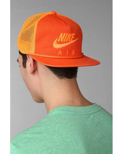 Orange nike hot sale cap