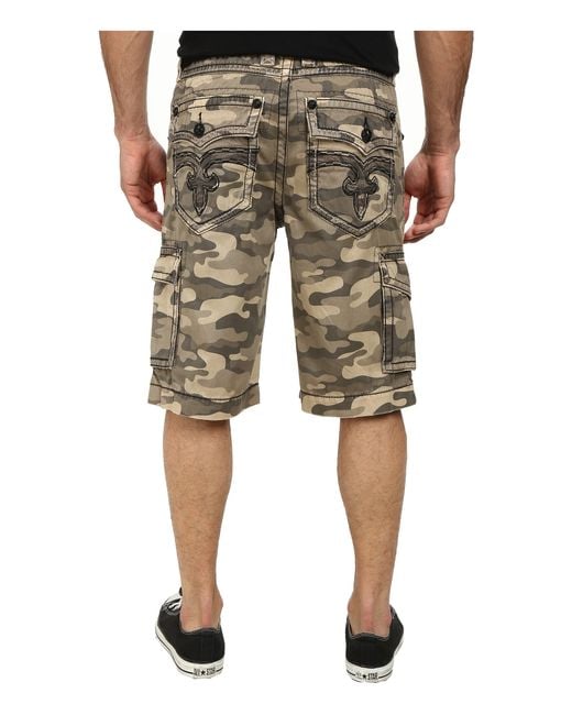 Rock revival camo shorts sales