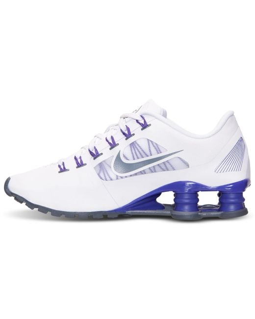 Nike Women'S Shox Superfly R4 Running Sneakers From Finish Line in White |  Lyst