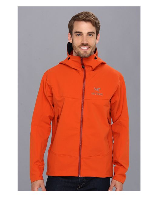 Arc'teryx Orange Gamma Lt Hoody for men