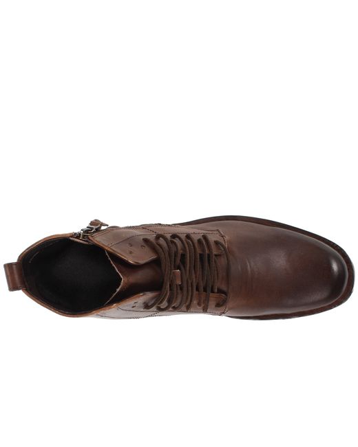 John varvatos side zip boot top