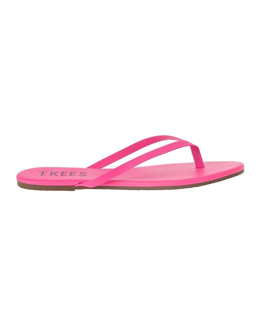tkees beach matte thong flip flops