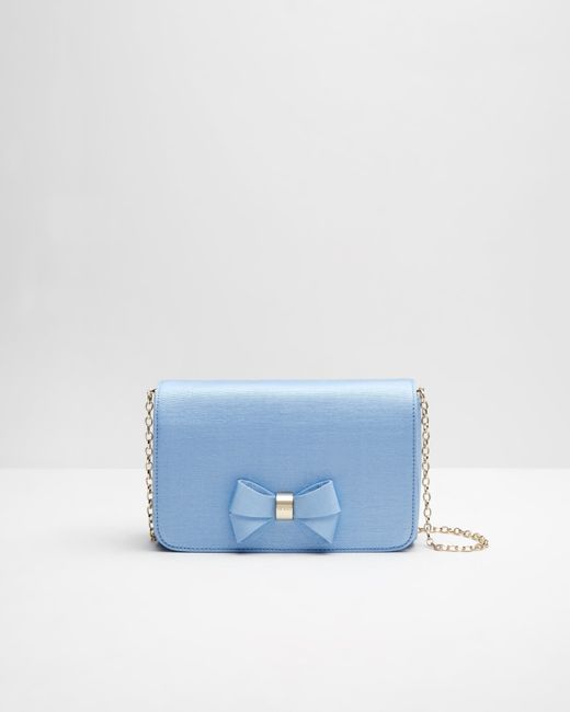 Ted Baker Blue Bow Detail Clutch Bag
