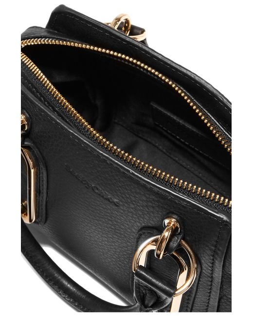 See by chlo See By Chlo Paige Mini Textured-leather Shoulder Bag ...
