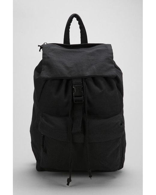 Urban Outfitters Rothco Black Canvas Backpack for men