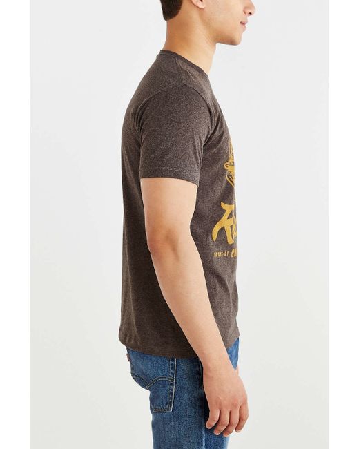Urban Outfitters Black Roscoe's Chicken + Waffles Tee for men