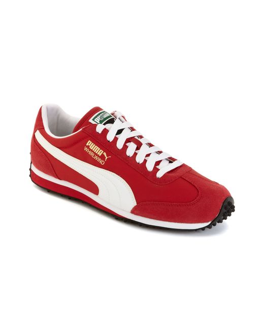 PUMA Red Whirlwind Classic Sneakers for men