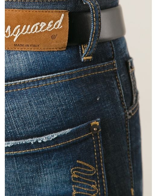 DSquared² Dean Dan Jean in Blue for Men | Lyst