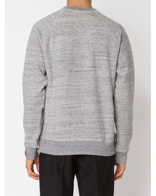 Marc Jacobs Gray Sequins Embroidered Xx Sweatshirt for men