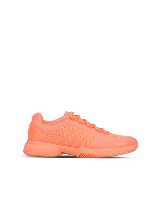 Adidas By Stella McCartney Orange Barricade Tennis Shoes