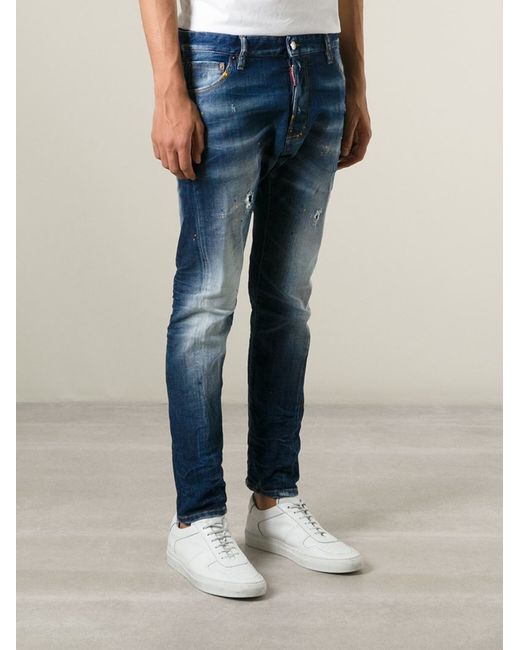DSquared² 'new Rider' Jeans in Blue for Men | Lyst