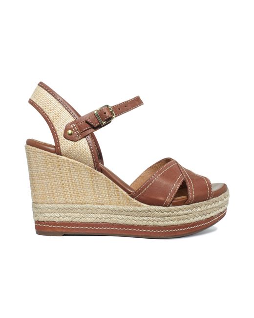 Amelia Air Platform Wedge Sandals 