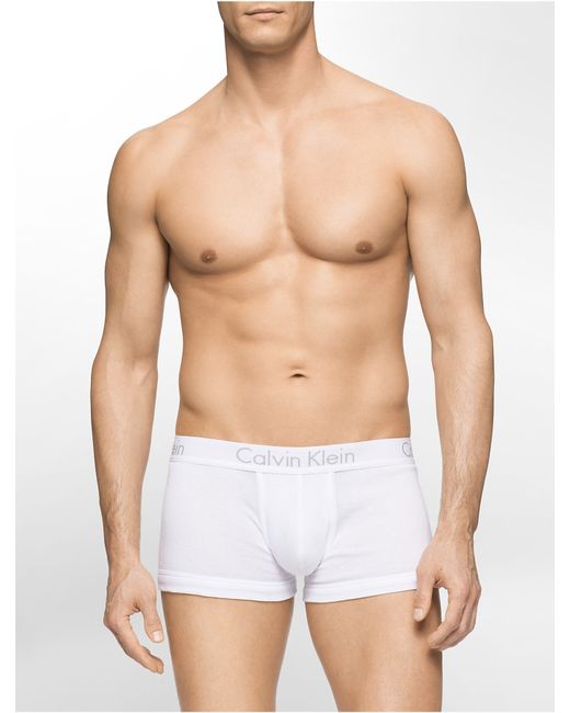 Calvin Klein Underwear Body Boost Trunk in White for Men