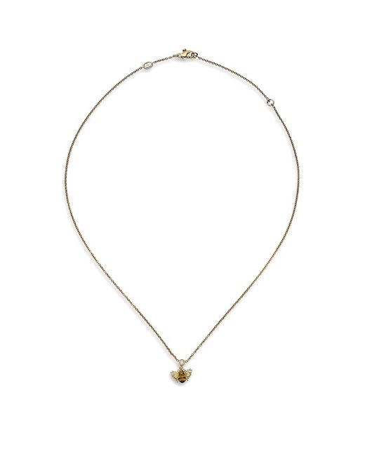 Theo fennell Bee Necklace in Gold | Lyst