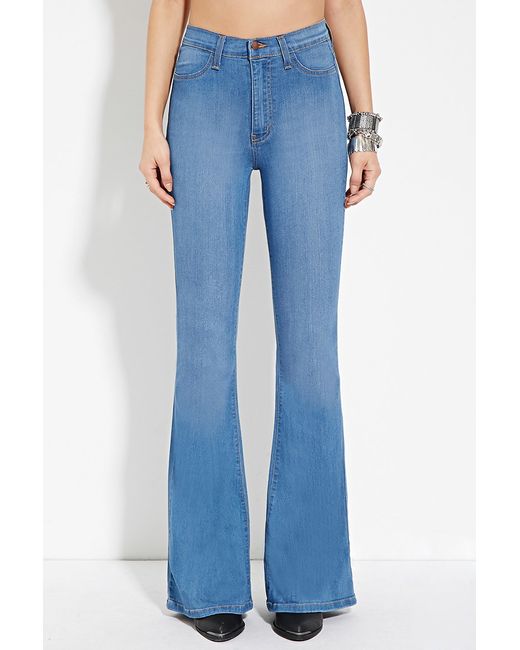 Forever 21 High-waisted Flare Jeans in 