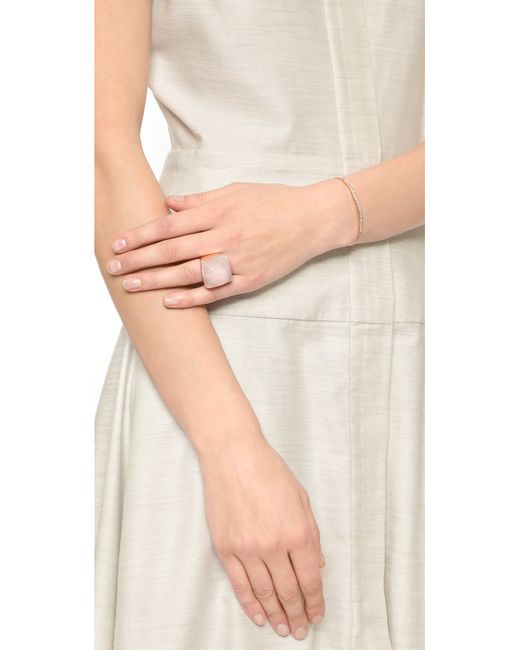 michael kors pyramid baguette ring