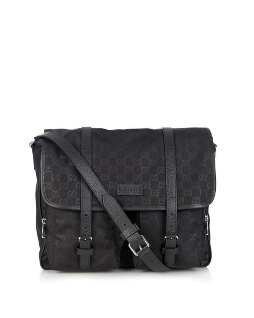 Gucci messenger gg monogram black Clearance