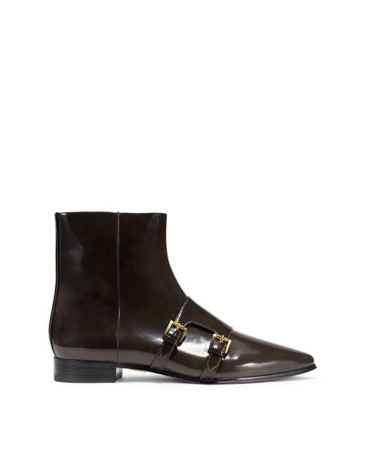 michael kors green booties