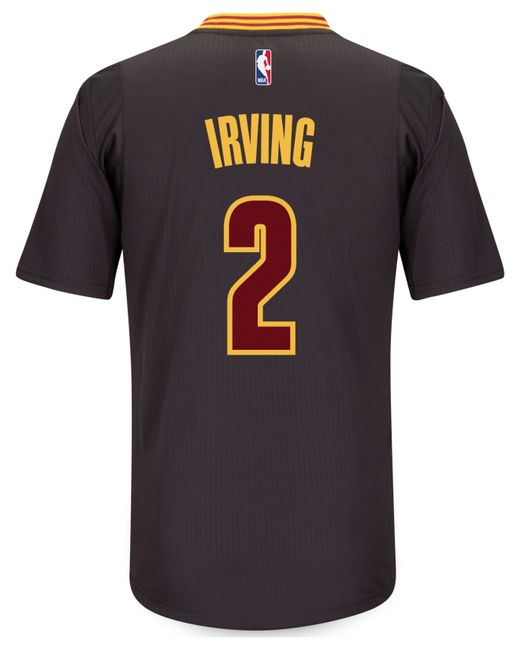 adidas Originals Men's Kyrie Irving Cleveland Cavaliers New Swingman Jersey  in Black for Men | Lyst