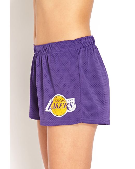 Forever 21 Los Angeles Lakers Shorts in 