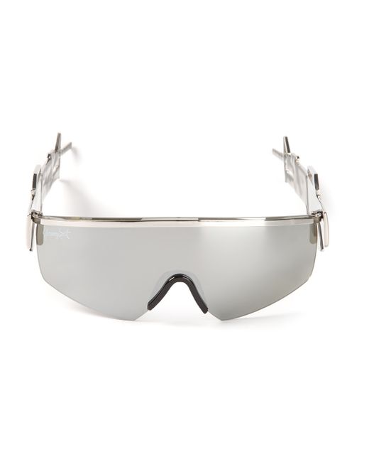 Jeremy Scott Metallic M16 Sunglasses