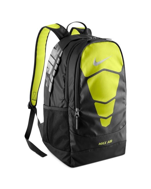 Nike Yellow Vapor Max Air Backpack for men