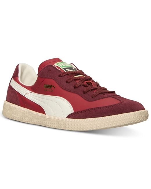 PUMA Men'S Super Liga Og Retro Casual Sneakers From Finish Line in Red for  Men | Lyst