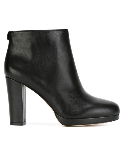 MICHAEL Michael Kors Chunky Heel Boots in Black | Lyst