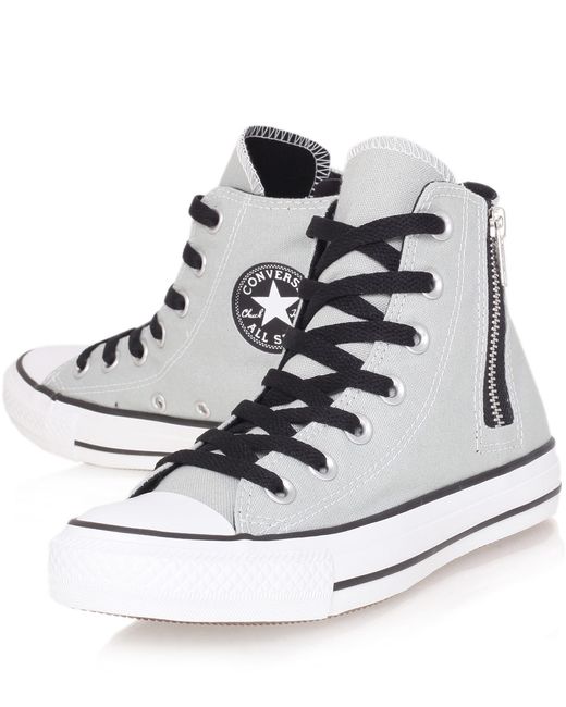 converse chuck taylor side zip