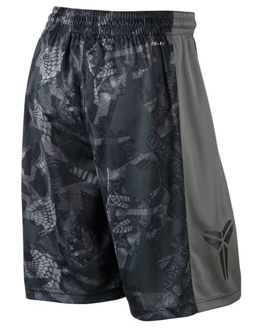 Nike Gray Men's Kobe Elite Dri-fit Basketball Shorts for men