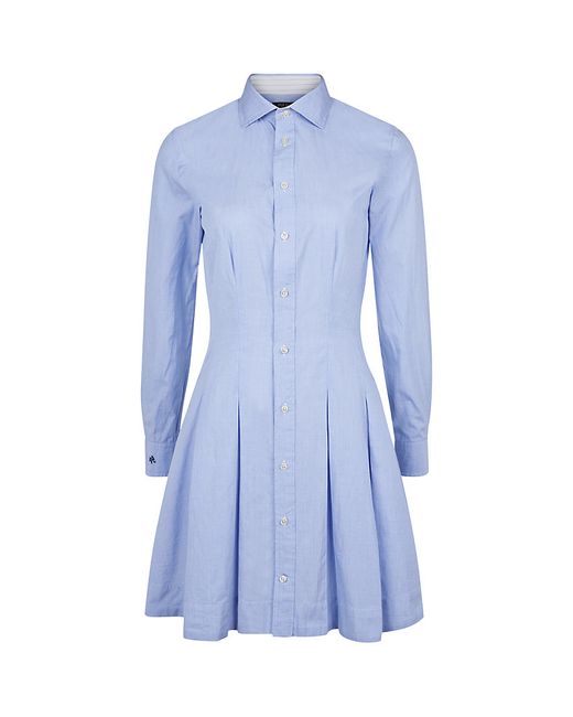 Polo Ralph Lauren Charlotte Shirt Dress in Blue | Lyst UK