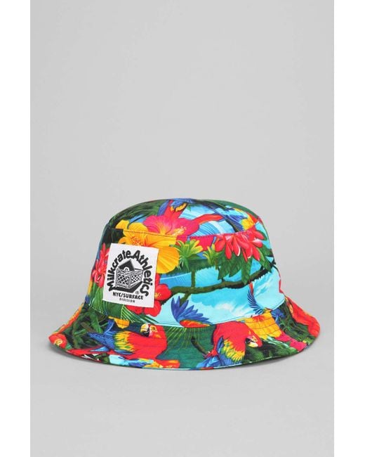 Milkcrate Athletics Multicolor Tropical Bucket Hat for men