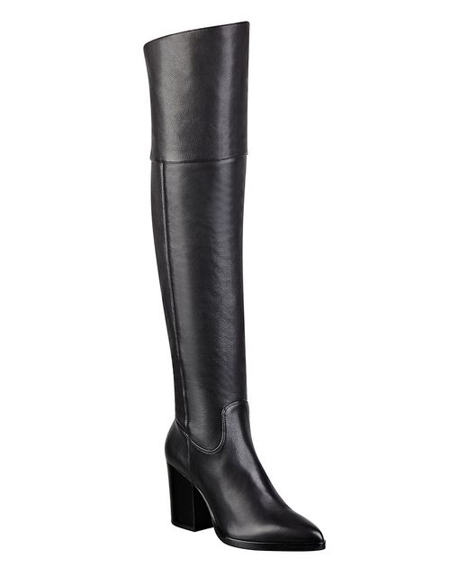 marc fisher the knee boots marc fisher alana the knee leather boots in black marc fisher the knee boots marc fisher alana the knee leather boots in black