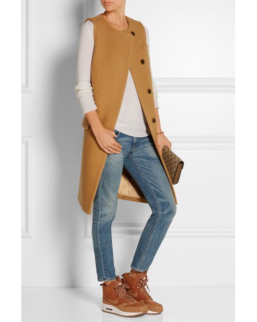 nike women's brown leather sneakers