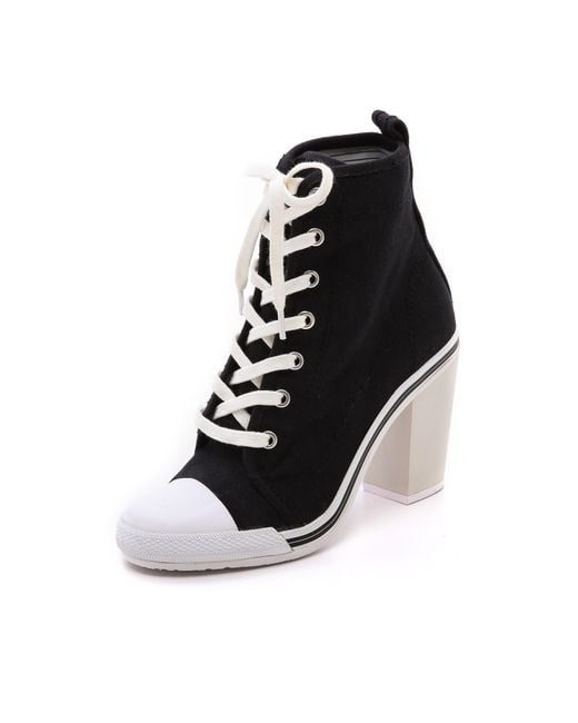 High Heel Sneakers for Women Fashion Solid Color Leather Single Shoes  Pointed Toe High Heels Women's professional high heels - Walmart.com