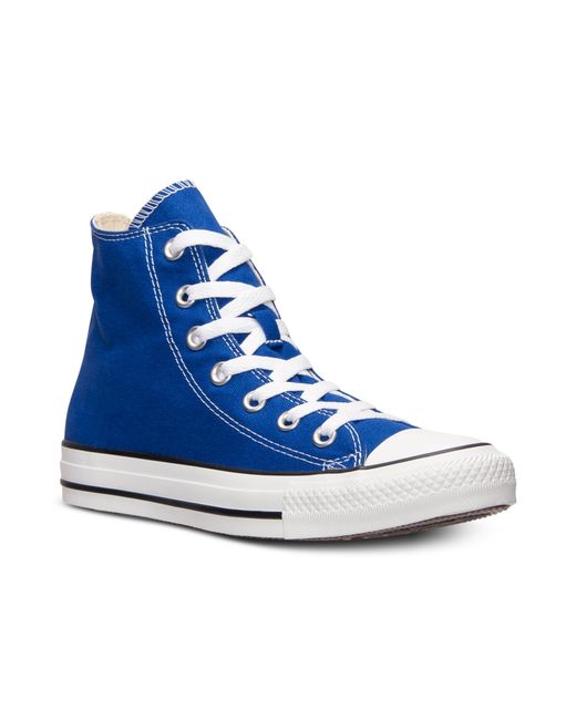Converse Mens Chuck Taylor High Top Casual Sneakers From Finish Line in Blue  for Men | Lyst
