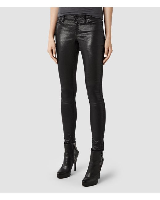 AllSaints Black Petrel Ashby Jeans