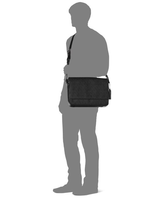 Michael Kors Men's Kent Messenger Bag - Black