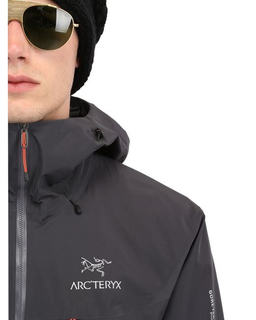 Arc'teryx Black Alpha Fl Gore-tex Pro Jacket for men