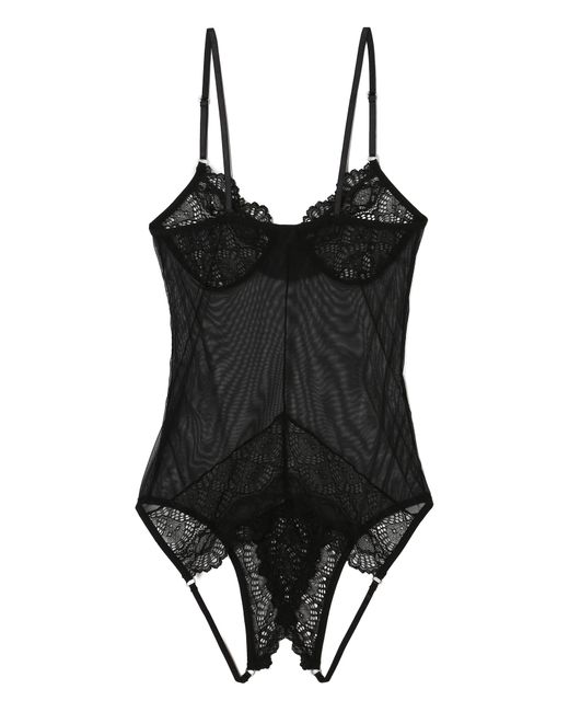 Only hearts Whisper Sweet Nothings Coucou Bodysuit in Black | Lyst