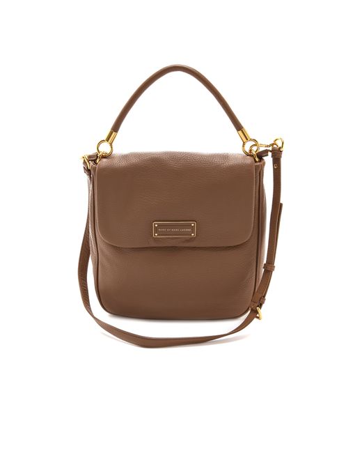 Marc By Marc Jacobs Brown Too Hot To Handle Laetitia Hobo Bag Praline