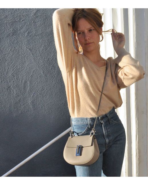 chloe drew saddle bag