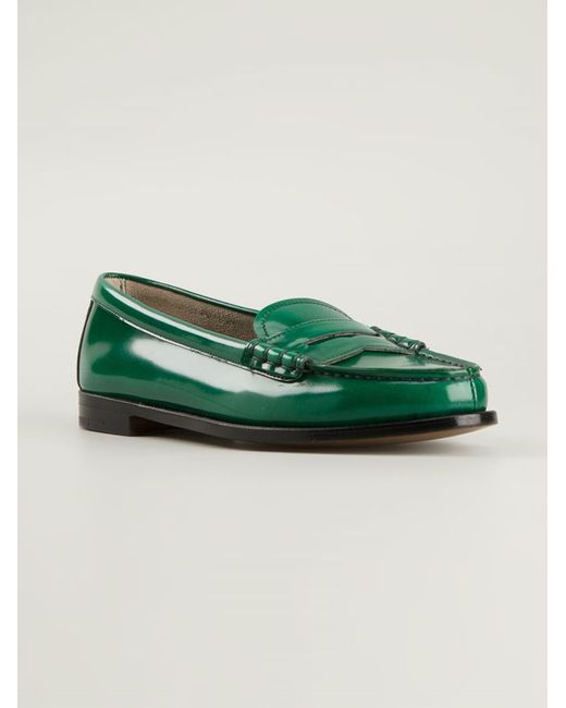 Church's Green Penny Loafers