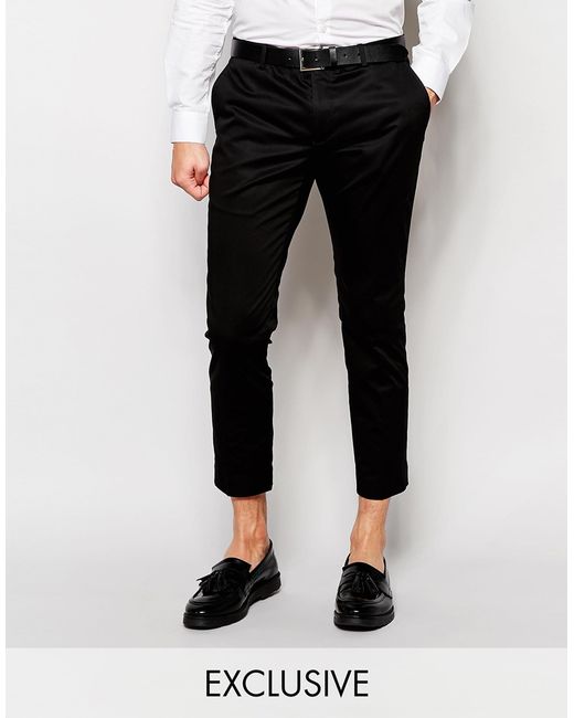Cotton Formal Trousers In Slim Fit 