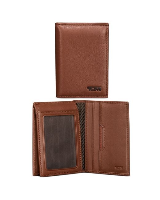 Tumi Brown Delta Lfold Id for men