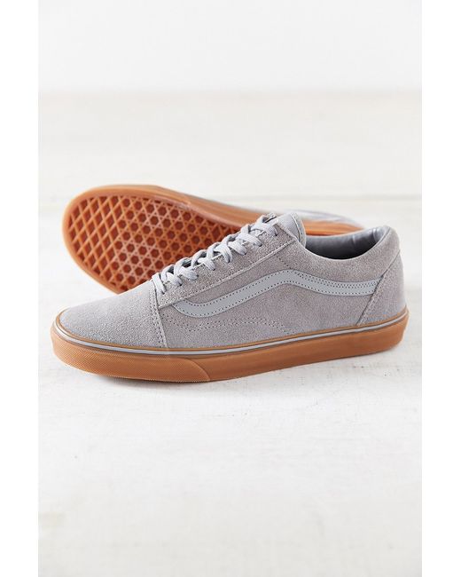 light gray old skool vans