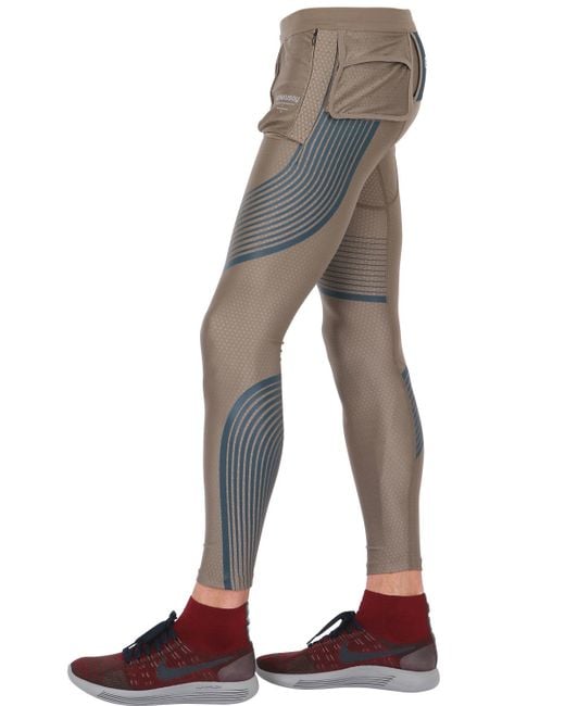 Nike Utility Speed Compression Running Tights in Gray for Men