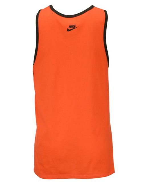Nike Men's Cleveland Browns Team Tank Top in Orange for Men | Lyst